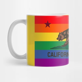 California Republic Pride Flag Mug